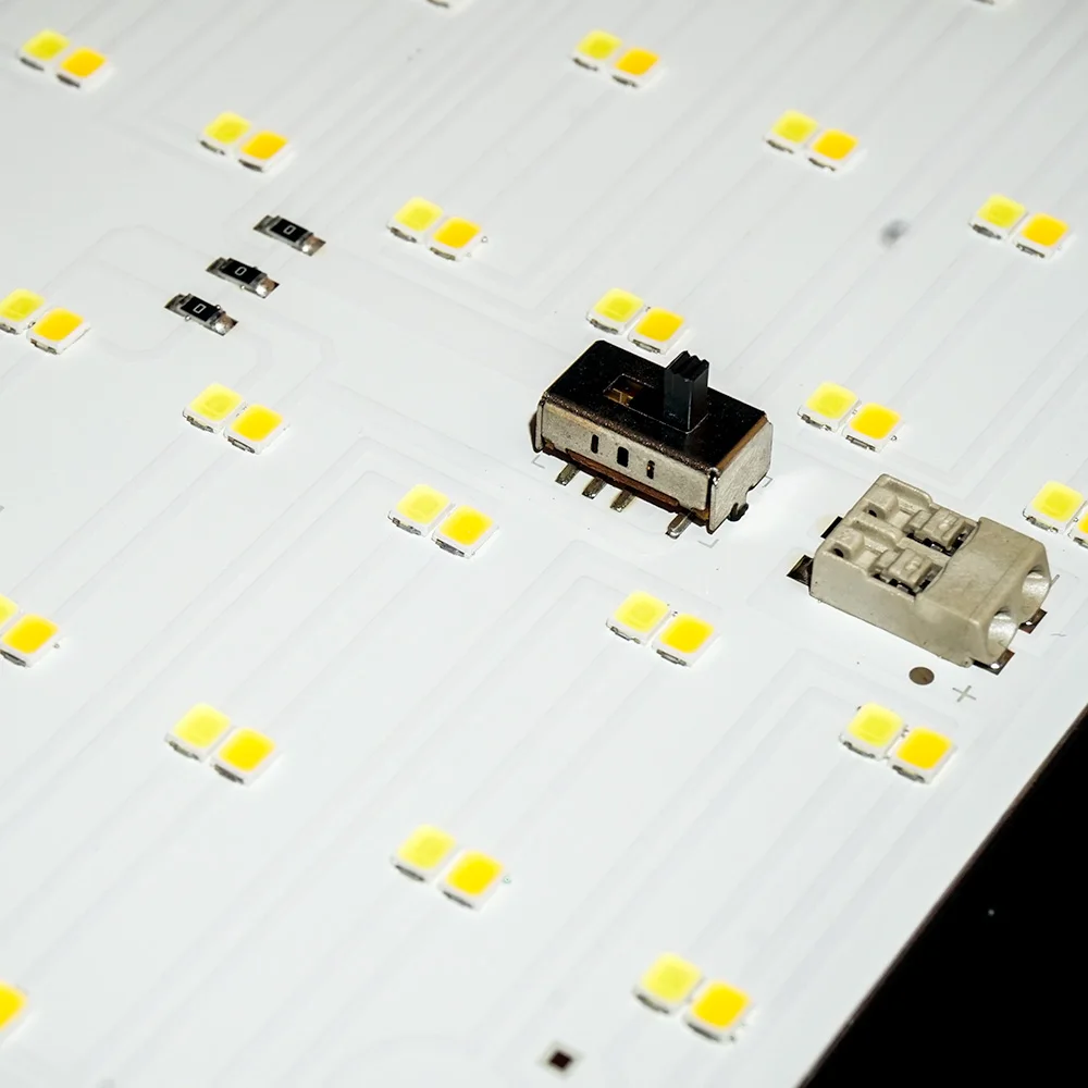 led panel light module with 3 switch,DC36V 96leds 20W double color led pcb board module