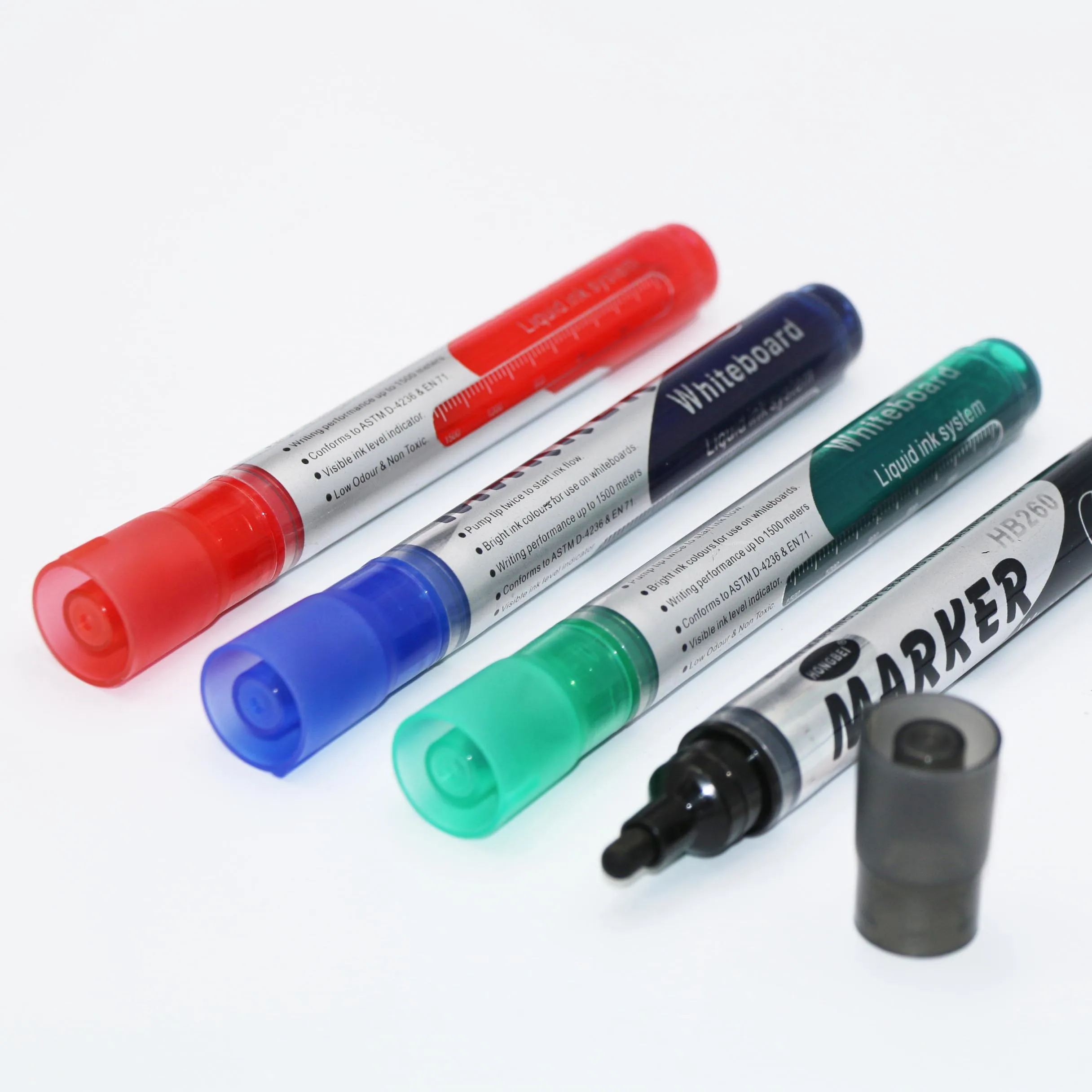 Whiteboard Marker Manufacturers Colored Bullet Tip Erasable Whiteboard Markers