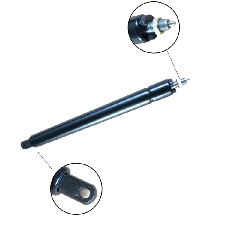 PL017 adjustable locking cable gas spring strut for hospital baby trolley