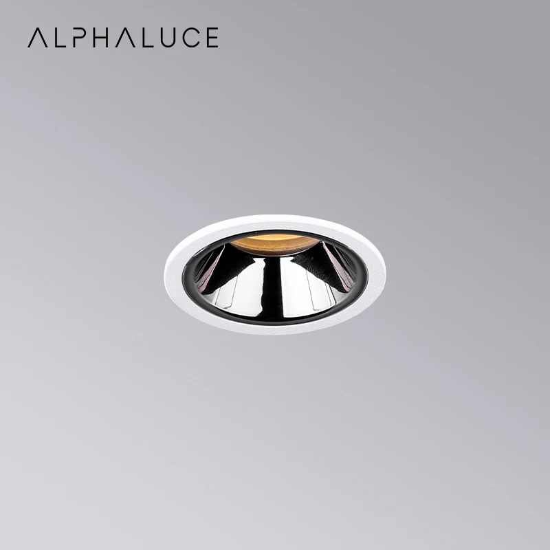 ALPHALUCE Cri 98 5 Вт вырез 35 мм отель проект встраиваемый Диммируемый Светильник Cob Downlights