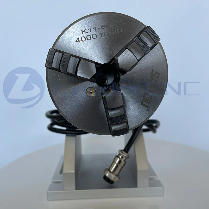 Rotary axis 80mm max for fiber laser marking machine 20w 30w 50w fiber laser metal laser rotary