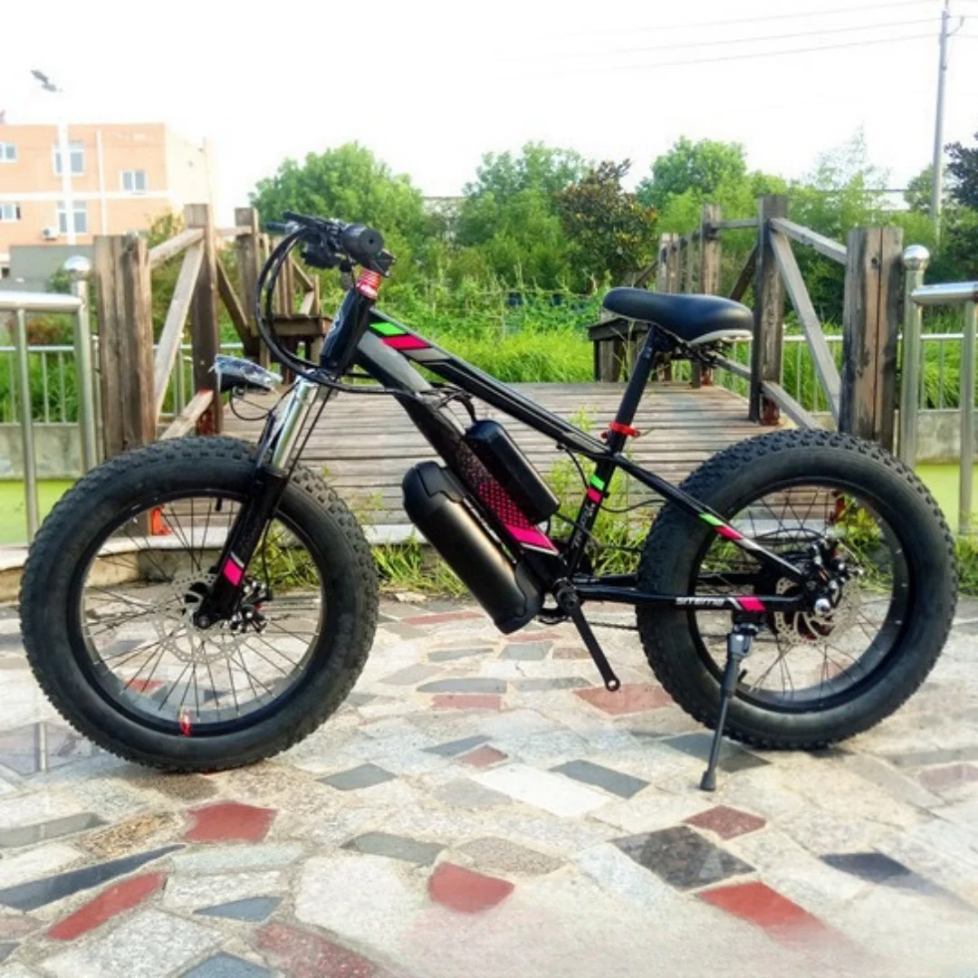 20 inch stacked shock absorber snowmobile 4.0 outer tire dual disc brake shock absorber lithium