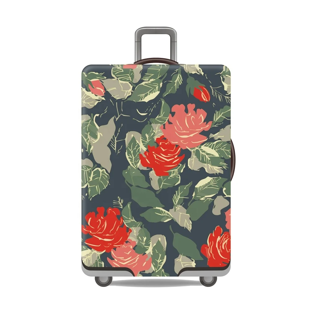 Suitcase Cover 18-32 Luggage Cover Protector with Custom logo or Pattern for Spinner Wheels Suitcase