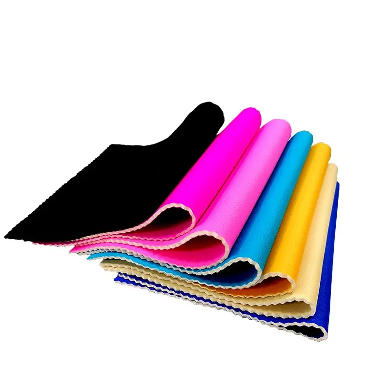 Customized Colored Diving Material Fabric 3mm Neoprene Fabric Sheet