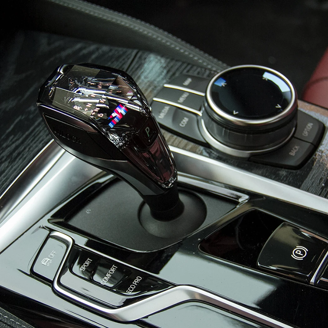 Хрустальная ручка переключения передач для BMW 3,3GT Series F, шасси F30 F34 F35 F, платформа 2013-2019, набор из трех предметов для BMW