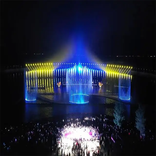 
Outdoor Music Fountain Nozzle Waterfall Fountain Cast Iron & SS Sea Lake Water Floating Music Dancing Fountains 