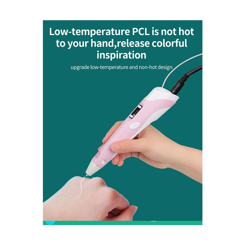 2022 newest student gift ce rohs approved 3d printer pen  professional printing pen  kids educational learning toys