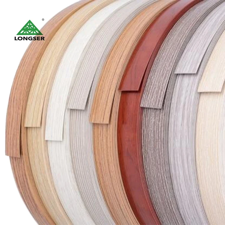 Frontal Edge Band 2Mm Pvc Edge Banding For Table Pvc Edge Banding Tape Wite