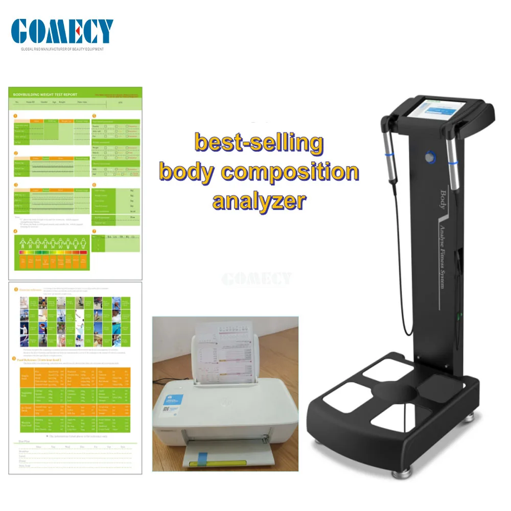 GOMECY Fitness Center Intelligent Multifrequency Body Composition Analysis Fat Analysis Machine by Bioelectrical Impedance