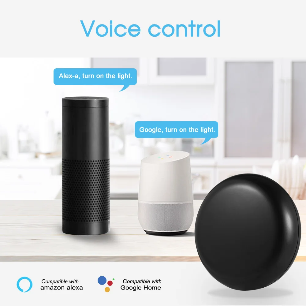  Умный пульт ДУ Echo Alexa Google Home универсальный инфракрасный контроллер с голосовым управлением