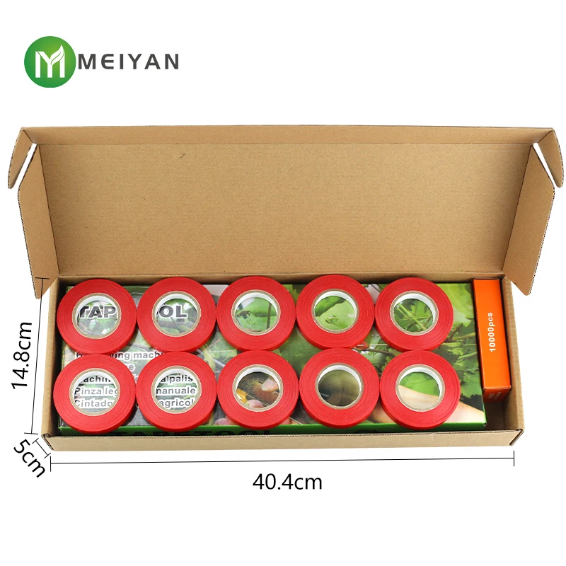 Outdoor Garden Plant Tie Vegetable Tapetool Branch Hand Tying Binding Machine