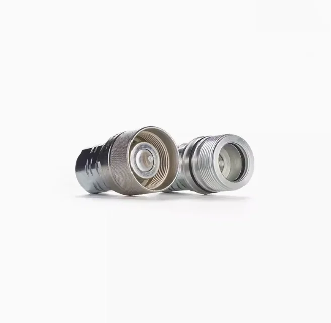 Screw lock high pressure hydraulic quick coupling excavator quick release fitting