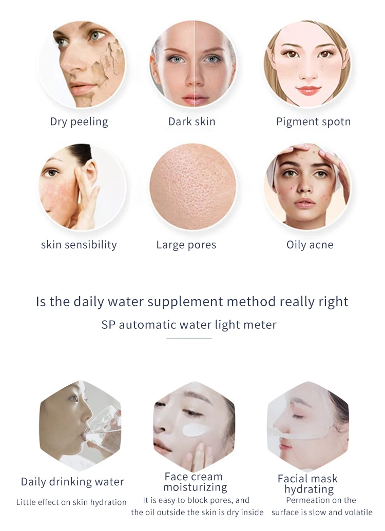 Portable Hyaluronic Acid Injector Water Needle Facial Care Home Beauty Instrument