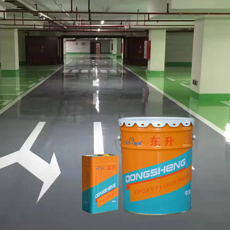 Mid-primer Epoxy Resin Floor Coating for Garage Parking Lot Scratching Resistance Floor Paint