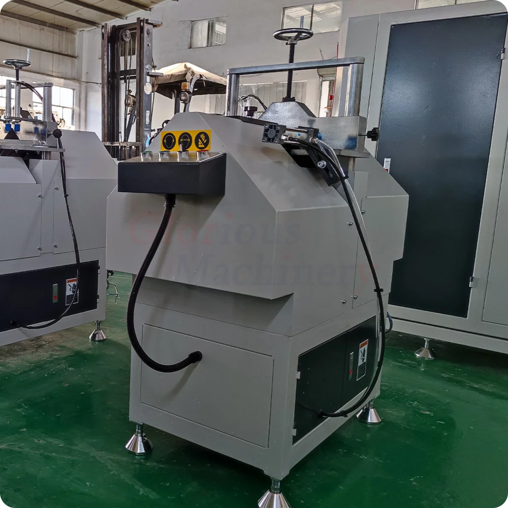 Double Head Aluminium Cutting Machine V Notch Cutter Machine For Window Door Making
