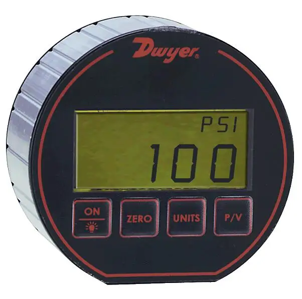 Цифровой манометр DPG-100 серии DWYER подсчет давления и дисплей в трубопроводе
