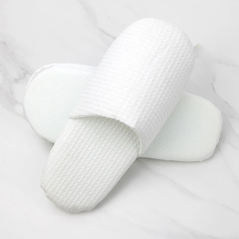 Luxury Hotel Spa Slip-On Waffle Eva Sole Hotel Amenities Hotel Room Slippers
