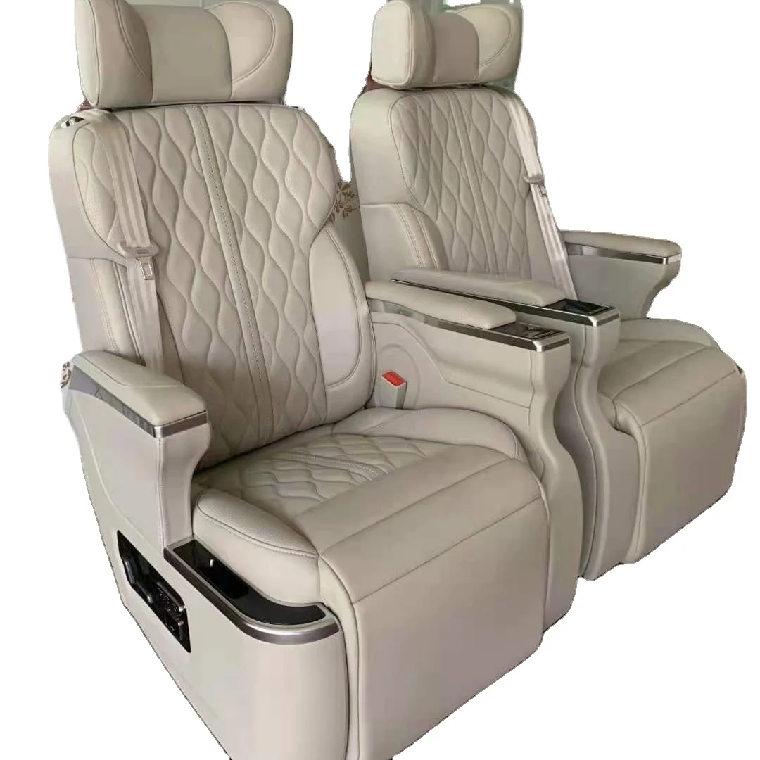 PU Leather Car Seat Modificaiton MPV SUV Luxury Automotive Aero Seat for Mercedes Benz V-class Vito w447 Single tuning seat