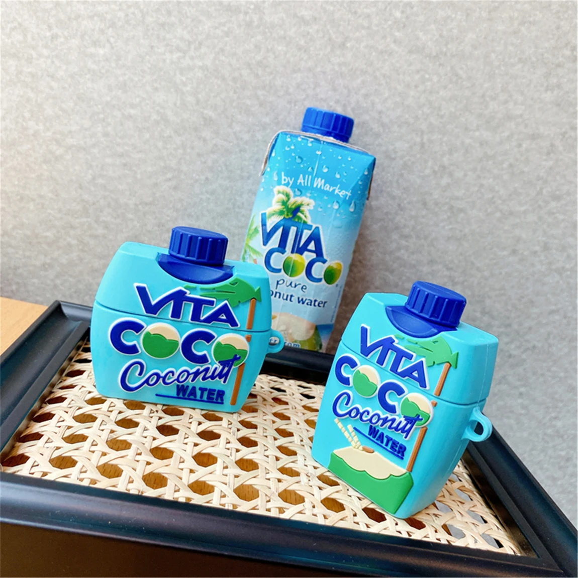 Gemfits Pack Candy for Takis Potato Chips For Airpods case, Cute 3D Cartoon Funny case for airpod 2