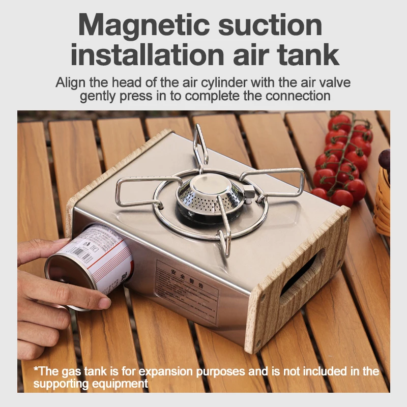 Portable Outdoor Camping Cassette Furnace Stove