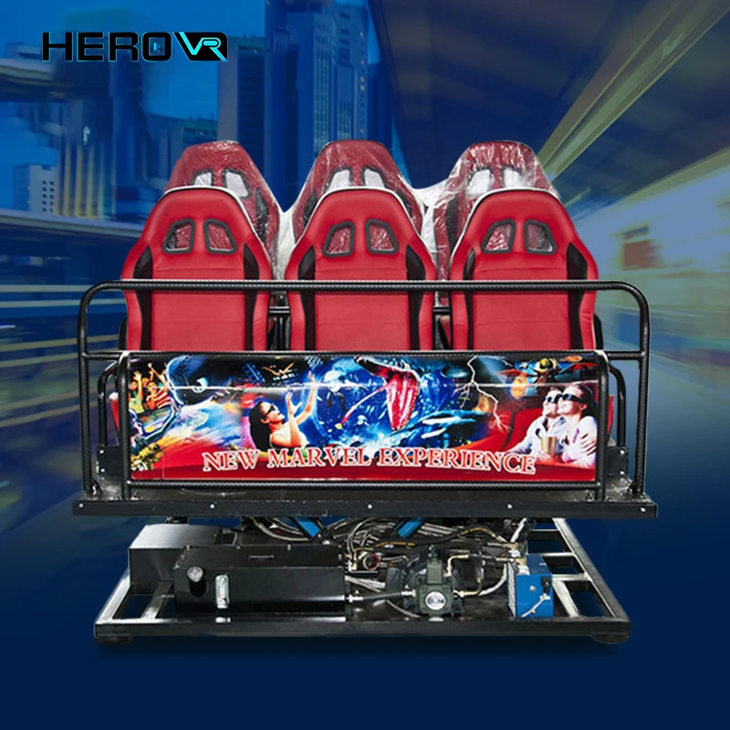 HEROVR Immersive Vr 5D Animatronic Models Theme Park Attractions Cinema Equipment For Sale
