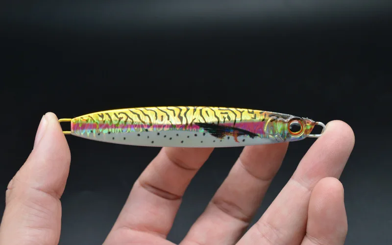 Свинец с 3D-печатью испанская скумбрия быстрая доставка люрес30g40g60g80g Ночной свет УФ-эффект высоким содержанием сурьмы