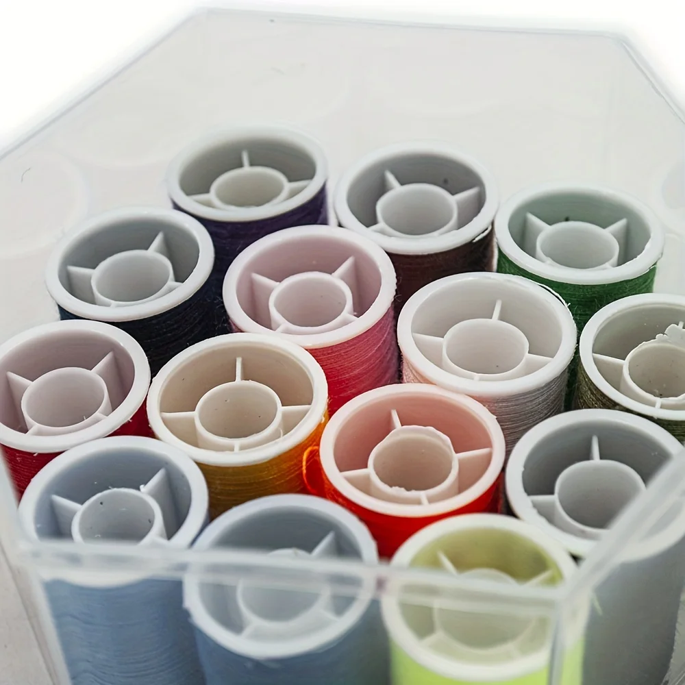 Portable Travel Home Needle and Thread Storage Box Set Sewing Kit