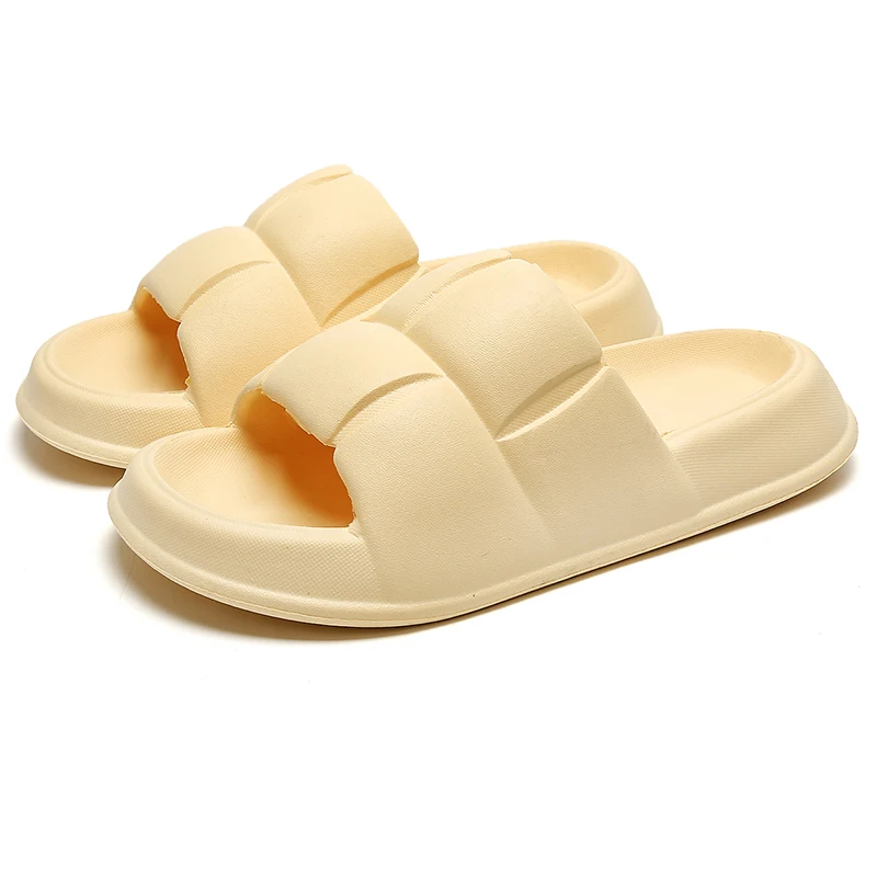 slide slippers custom logo for men design EVA slides embossed beach women rubber blank printed pvc custom slippers