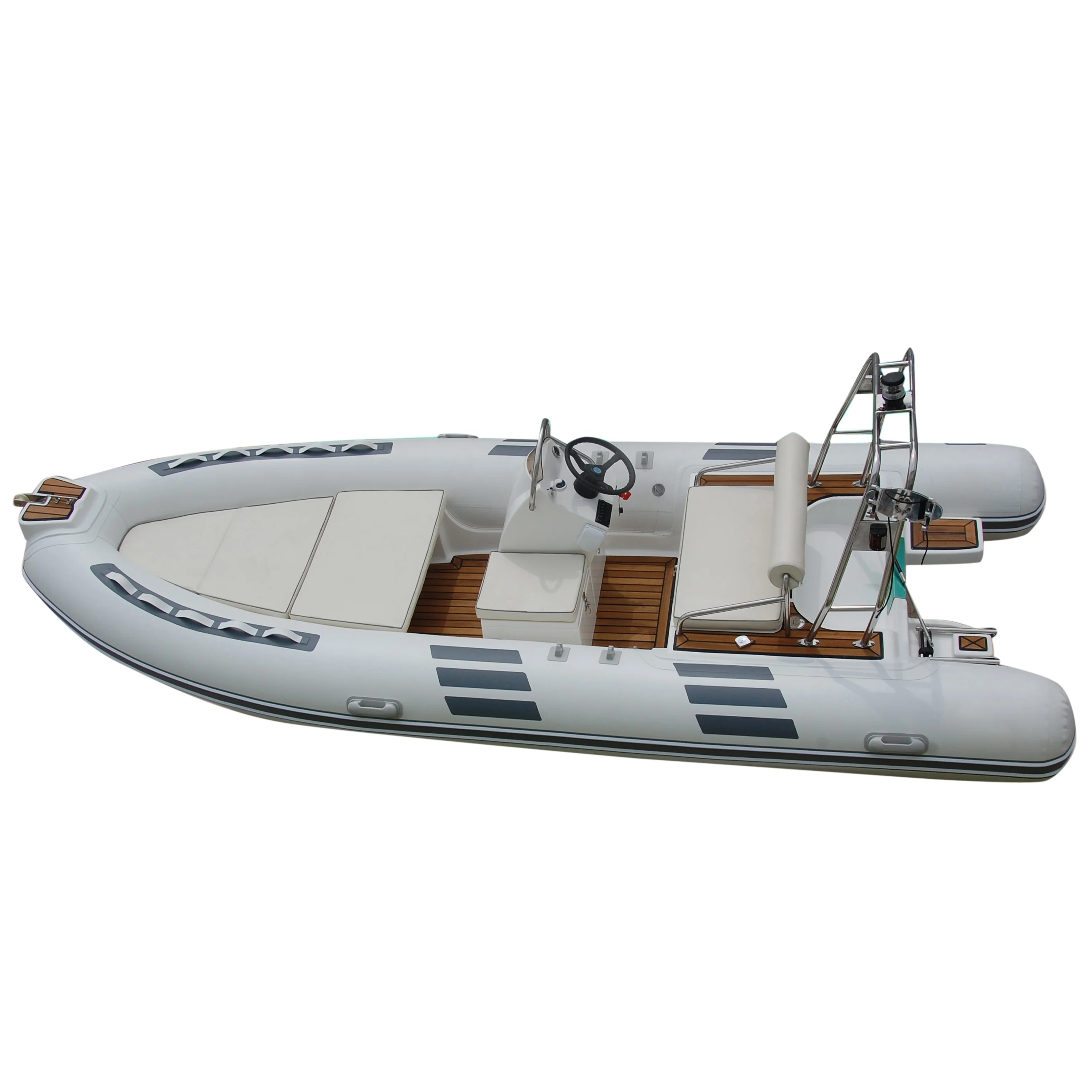 Goboat RIB480D 4.8M 16FT Factory Direct Sale 4.8m RIB Hypalon Inflatable Semi-Rigid Hull Boat for Sale Fishing Dinghy RIB480