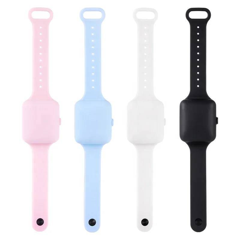 Outdoor Spill-Proof Bracelet Hand Sanitizer Dispenser Silicone Sanitizer Bracelet Wristband