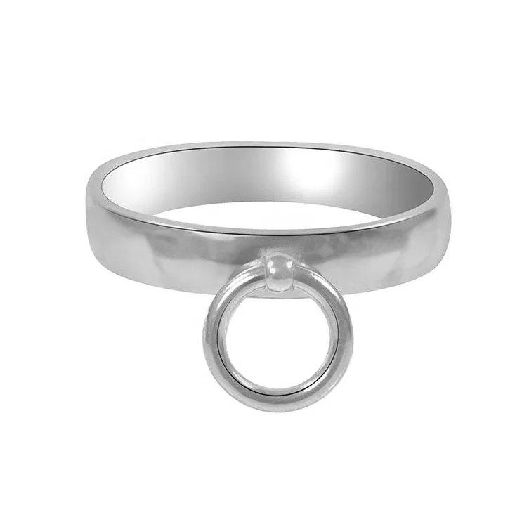 simple style dainty jewelry 14k gold circle charm ring silver 925