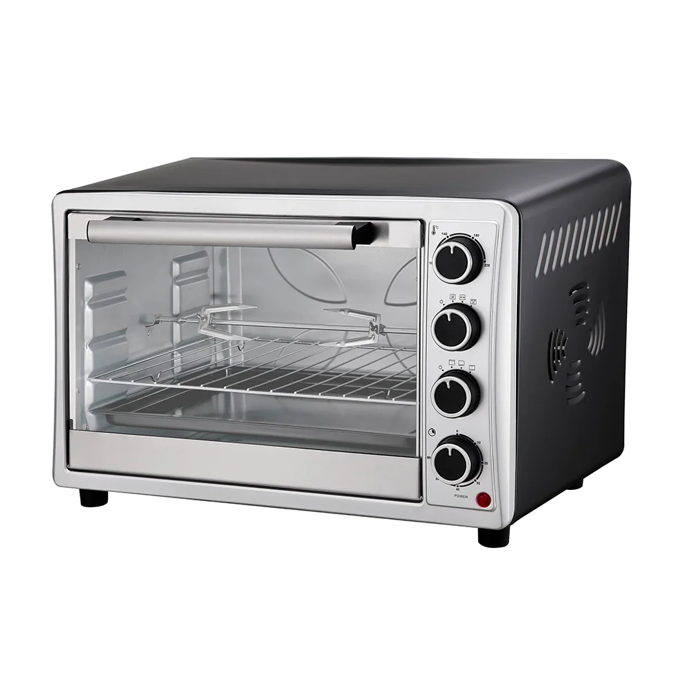 35L Smart Mini Oven with Air Fryer & Toast Functions Multifunctional Electric Oven with Temperature Control for Cookies Baking