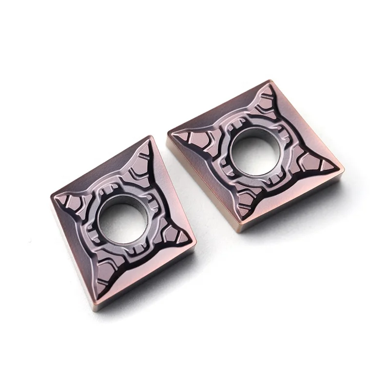 PVD Coated CNMG120404 CNC Tungsten Carbide Turning Insert Carbide Lathe Turning Insert CNC Lathe Cutter