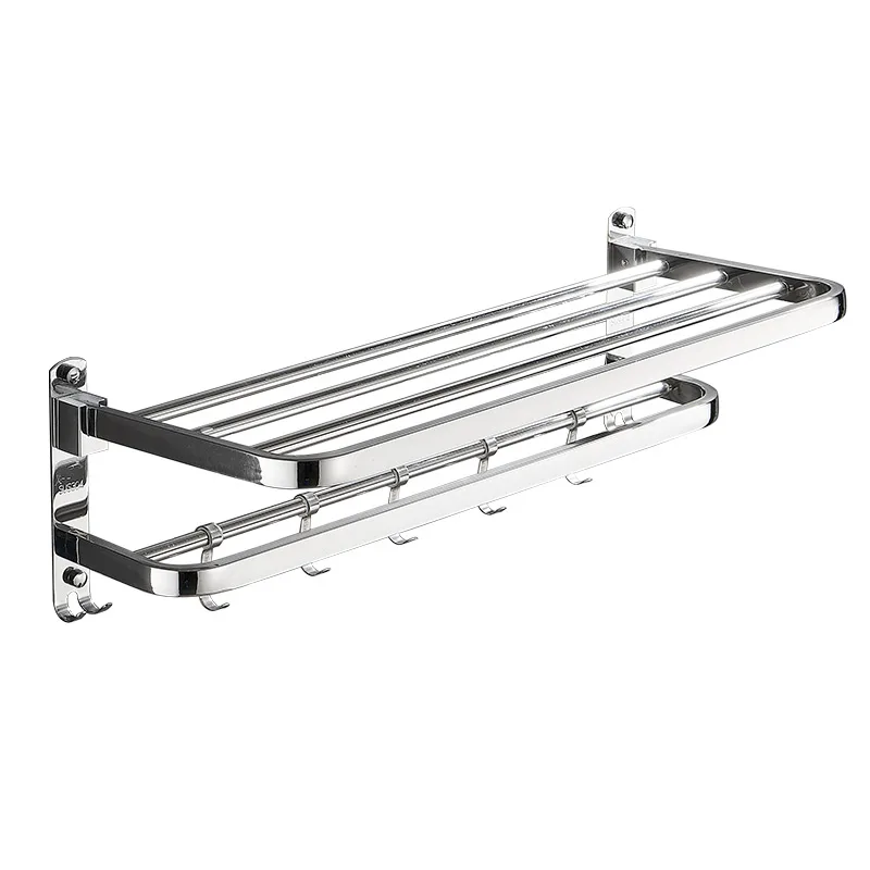 
304 Stainless Steel Towel Shelf Bathroom Towel Rack Bathroom Stainless Steel Towel Racks 