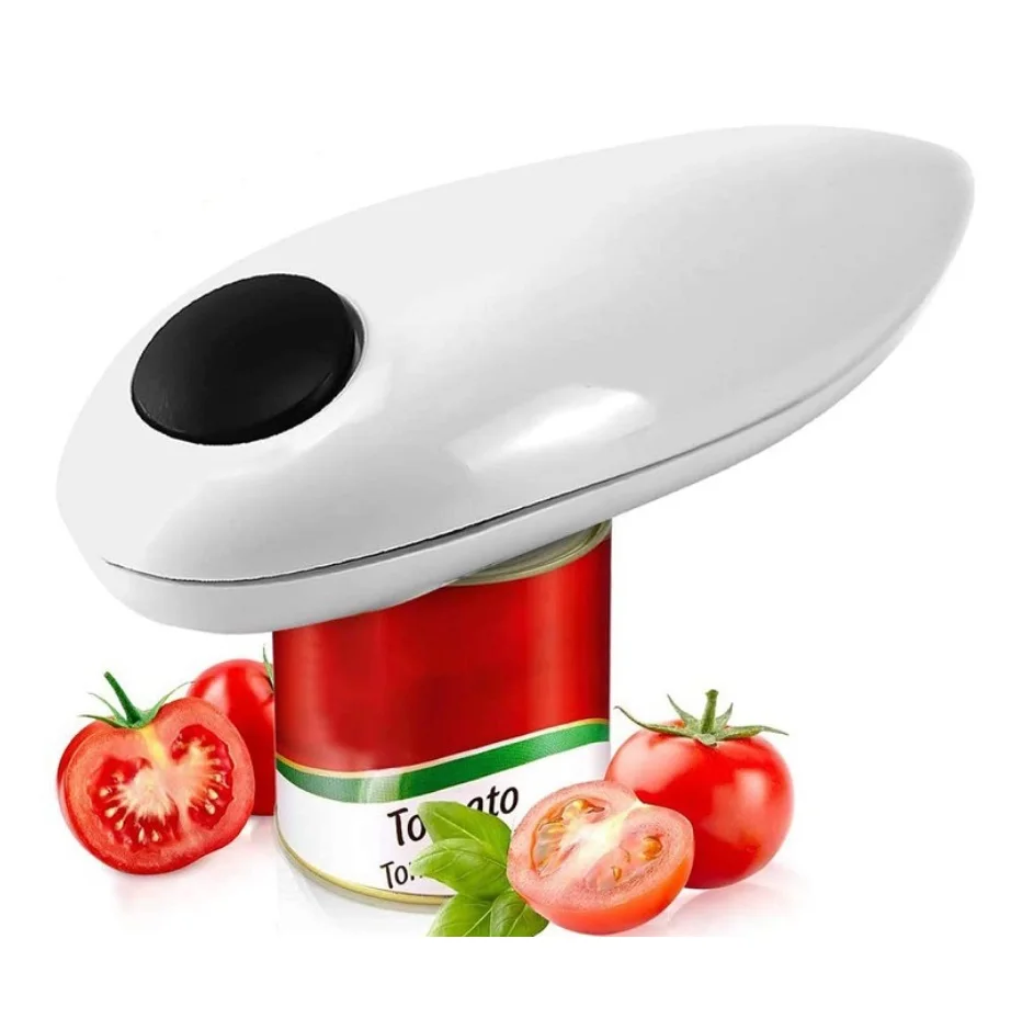 Amazon top selling Electric automatic anti-slip varieties sizes battery power jar tin opener can opener