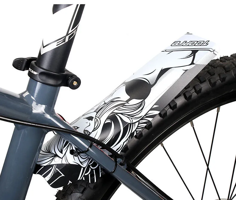 Colorful MTB Road Bike Mud Flaps Cycling Bicycle Wings Front Bike Mudguard for Mountain Bike Fenders Mudguard Bicycle