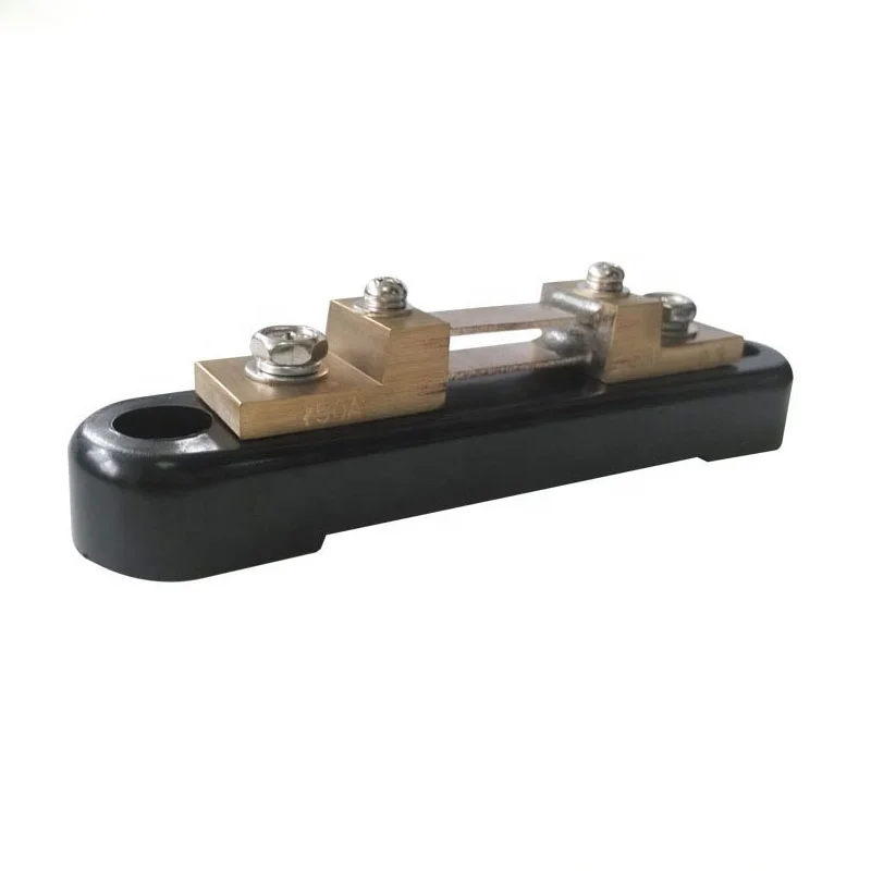 Portable precise SHUNT BE-50mV 150A with base DC Current ammeter shunt