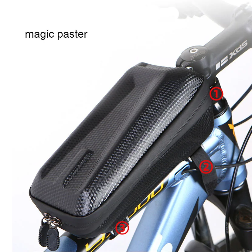 Anti-pressure Waterproof Shockproof Hard Outdoor Carrying Storage EVA Phone Bag Bike Phone Holder  Bicycle Bag  Scooter Bag
