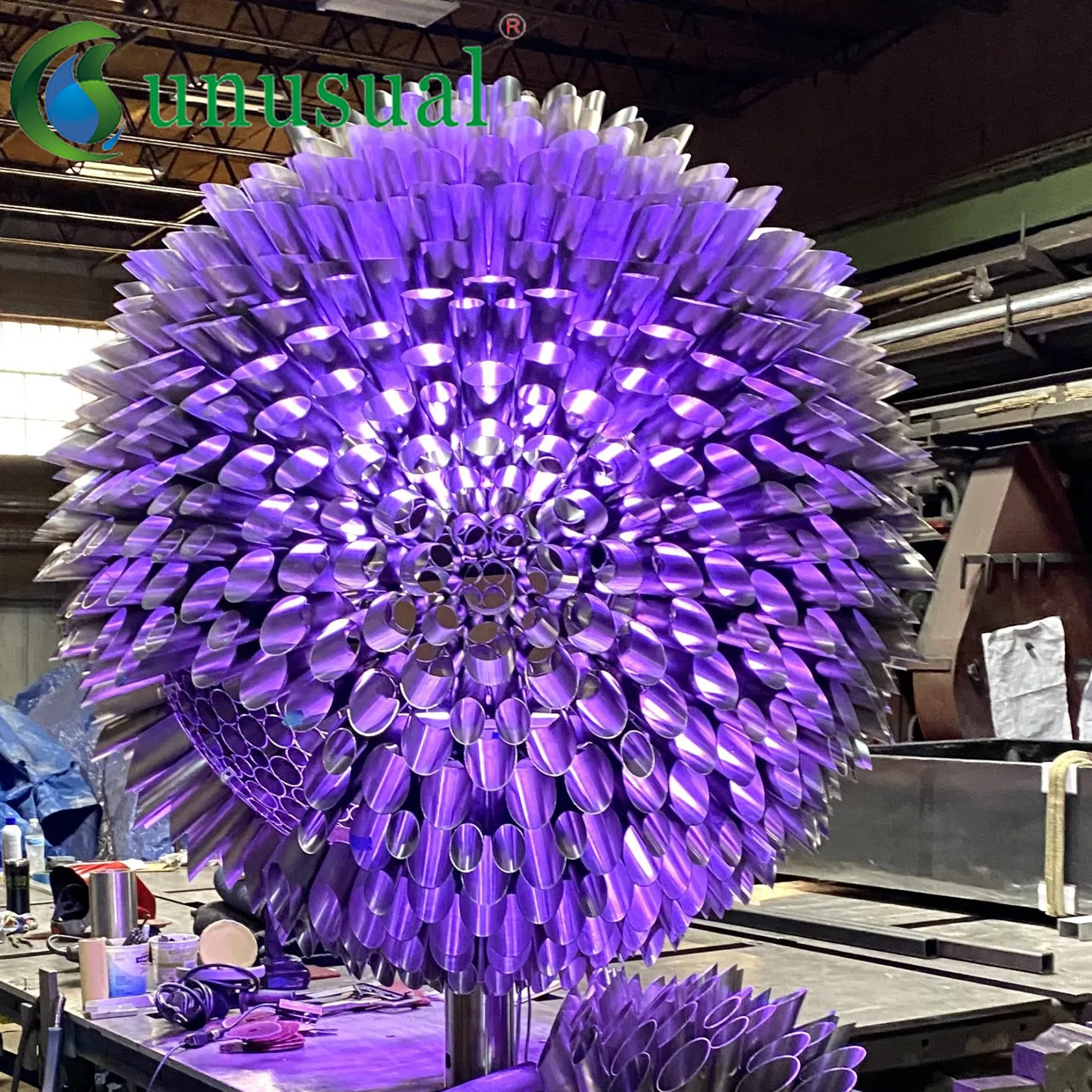 Outdoor Colorful ball Design Waterproof 3d Moon and Stars Ramadan Led Motif Decoration Light new year festival road street lamp