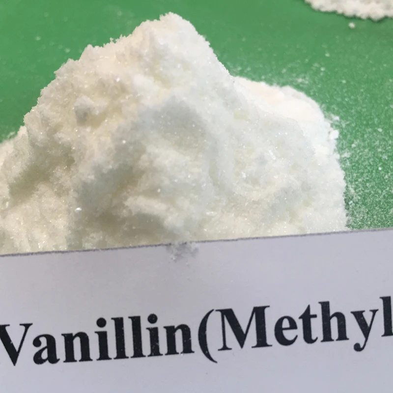 Wholesale Price Food Grade Flavor Powder Supplier Halal Pure Crystal Vanillin