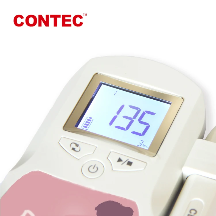 Manufacturer CONTEC BABY SOUND High quality Cheap portable Fetal Doppler for Pregnant Women
