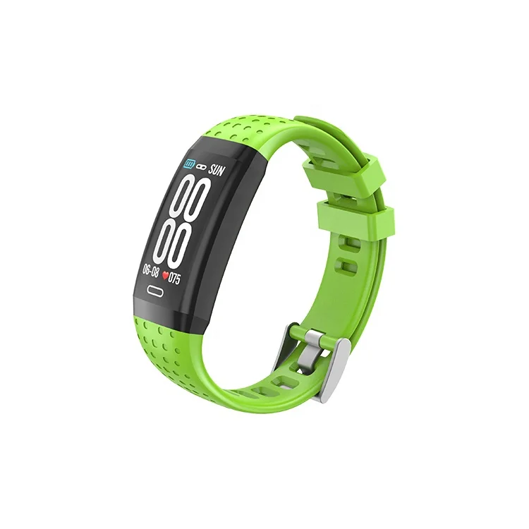 Многоинтерфейсный стильный динамический статический монитор сердечного ритма цветной экран умный Браслет