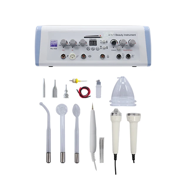 Galvanic Spa High Frequency Machine Facial Vacuum Roller Body Massage Face And Eye Lifting Multifunctional Beauty Equipment