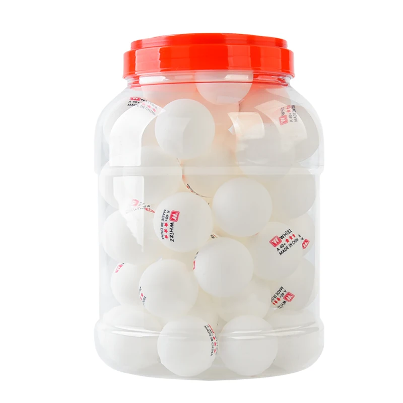 Whizz hot sale custom  ping pong balls Standard A40+ table tennis ball for training