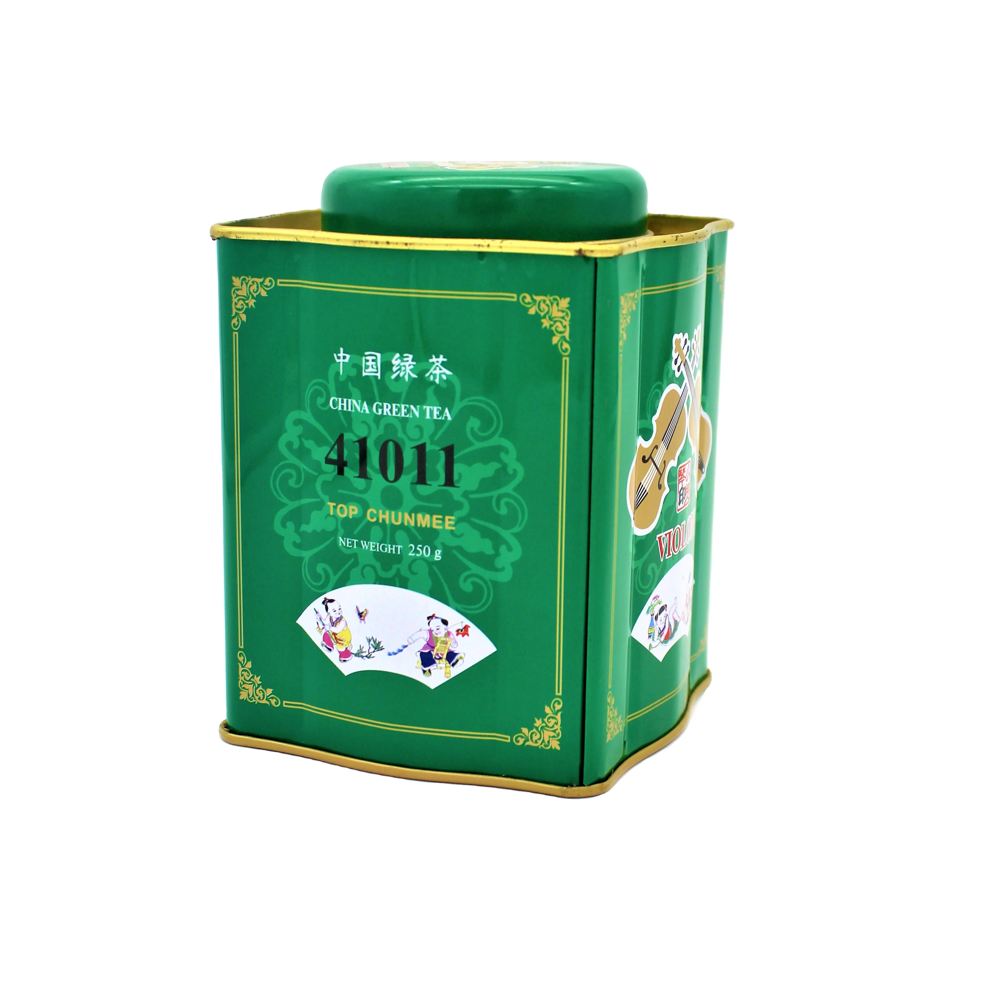 Irregular Wave Aluminum Can Custom Metal Boxes Small Tea Tins For Food
