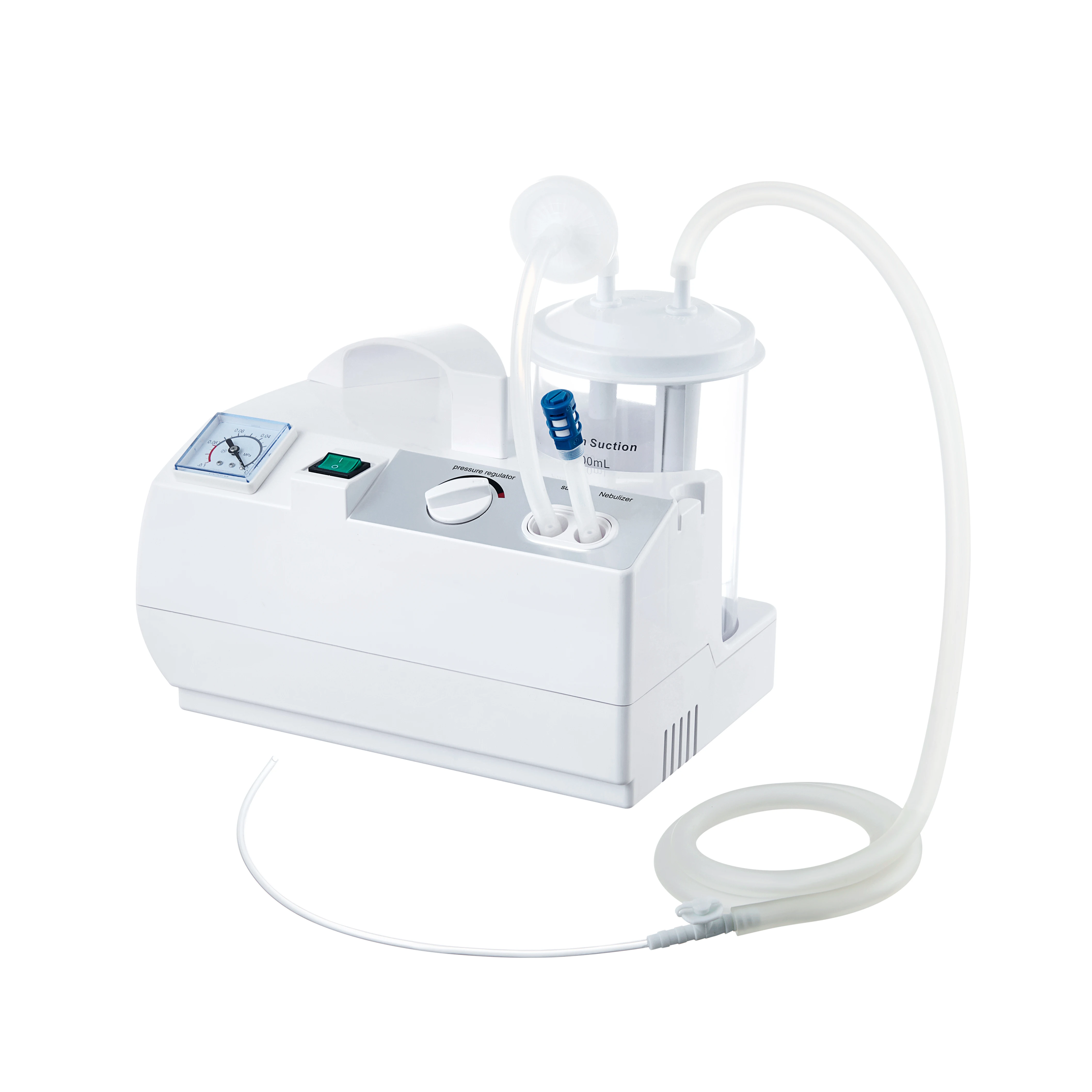 StrongHealth Double Multif-unctional Sputum Aspirator Asthma Nebulizer Suction Unit and Machine
