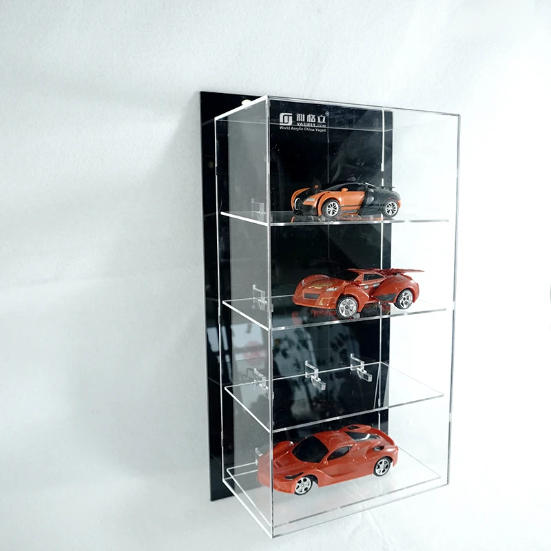 Modern  Customized Removable Model Display Magnetic Acrylic Car Model Frame For Display Only