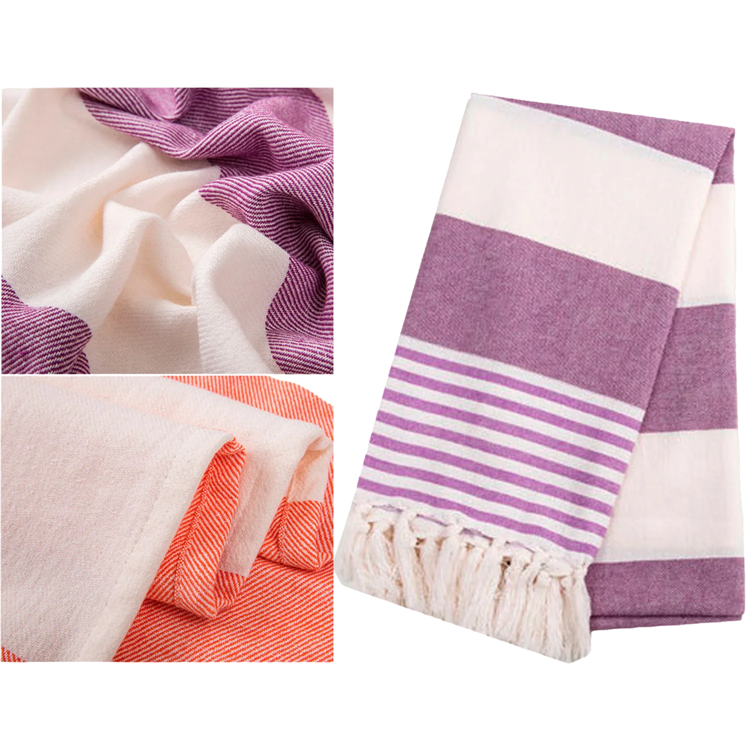 Best Selling Turkish Beach Towel 39 x 71 Lightweight Sand Free Quick Dry Cotton Beach Towel  Made by Beach Towel Manufacturer