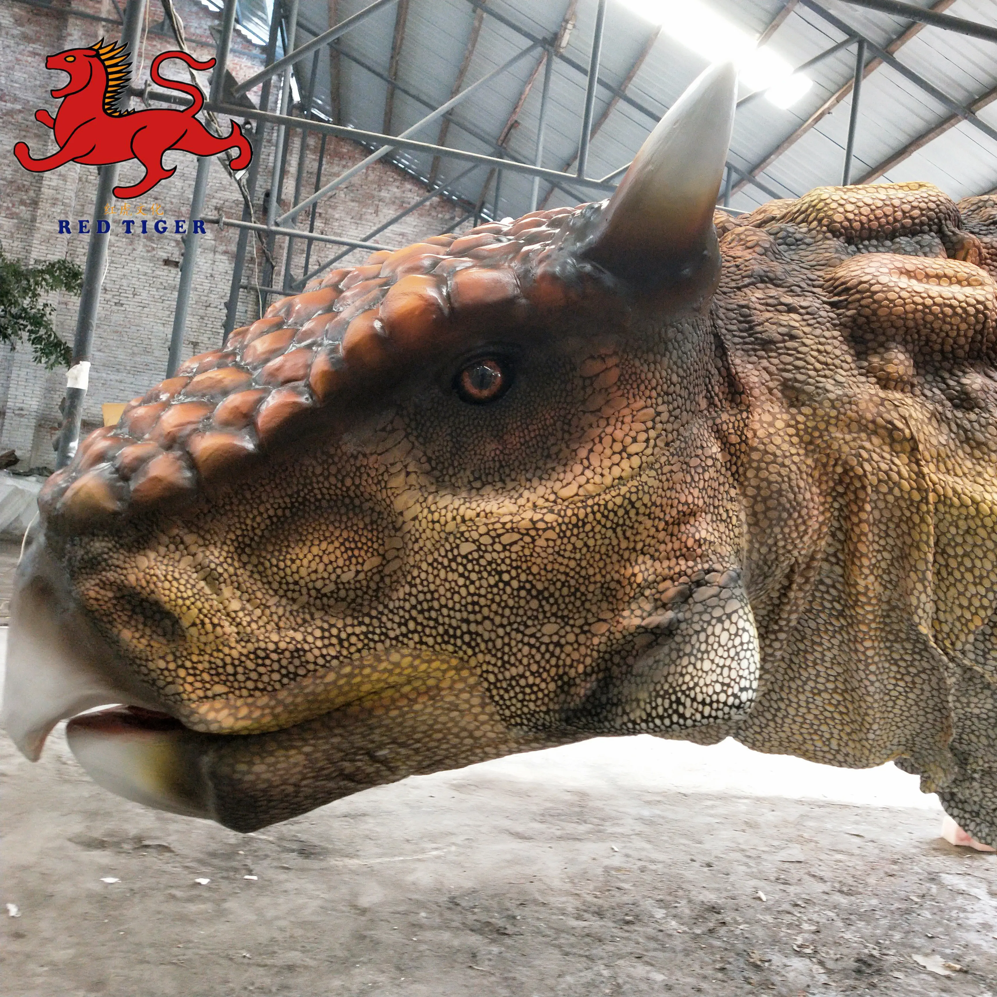 DC-7 Rubber dinosaur costume robot costumes realistic walking with hidden legs