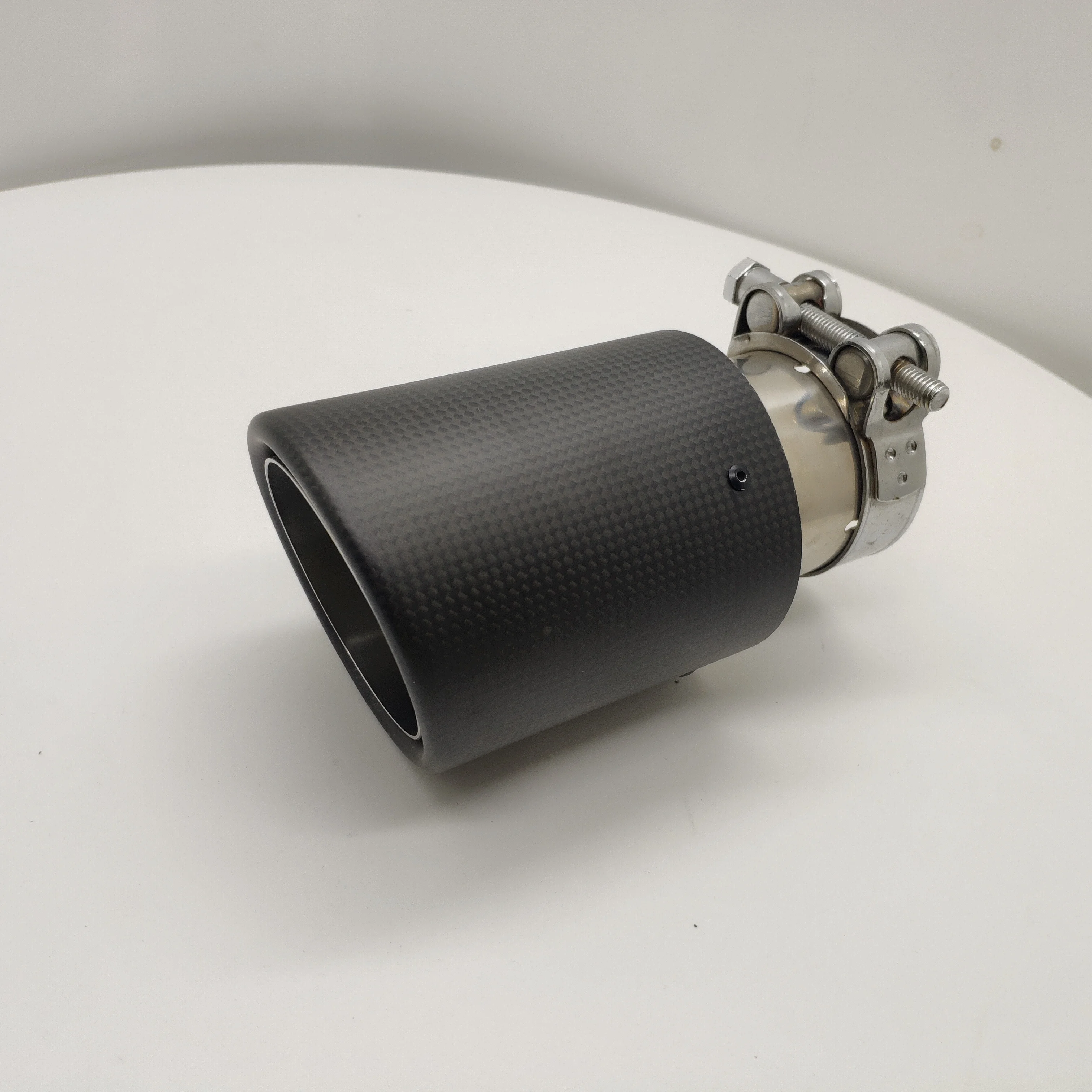 
Black AK Carbon Fiber Surface Exhaust Tip Muffler Pipe Tailpipe 